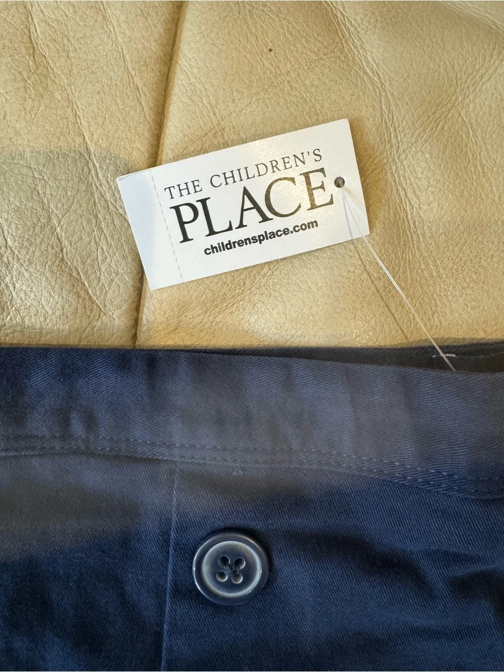 The Children's Place Navy Double-Button Skirt